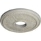 Ekena Millwork Tirana Medallion (Canopies up to 4 3/4"), 13 7/8"OD x 3 3/4"ID x 1 1/4"P, Pot of Cream Crackle CM13TIPCC - alternate 3